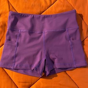 Curves n combat boots shorts.